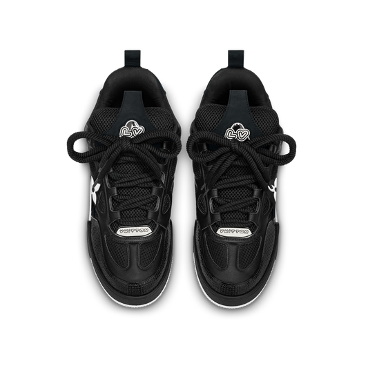 LV SKATE SNEAKER BLACK WHITE