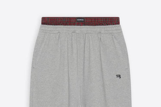 Balenciaga - grey sag sweats